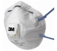 3M 8822 Masque FFP2 avec Valve Lot de 10 - Protection Respiratoire Jetable