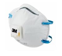 3M 8822 RESPIRATEUR POUR POUSSIÈRES NOCIVES ET POLISSAGE AVEC VALVE PIÈCES 10