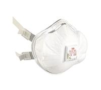 3M 8835 EN 149 Respirateur 3D FFP 3D avec vanne d'expiration, jaune, 5 pièces