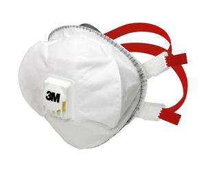 3m - 8835+ Masque Anti Poussières Fines Avec Soupape Ffp3 5 Pc(s) En 149:2001, En 149:2009 Din 149:2001, Din 149:2009 S727921