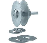 3M 900/8 Jeu de mandrins tige ø 8 mm, convenant aux disques de nettoyage Scotch-Brite