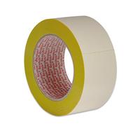 3M 91955025 Ruban Adhésif Double Face 50 mm x 25 m, 0,13 mm Jaune Lot de 36