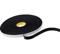 3M Adhésif simple face vinyle-mousse 4508, noir, 12 mm x 33 m, 3,2 mm x1 morceau