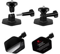 3M Adhesive Base Sticker on Helmet for Action Cameras Kit of 2
