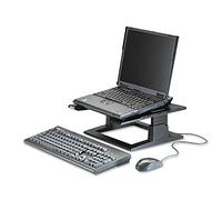 3M Support pour ordinateur portable LX500, 32,0 cm x 32,0 cm x 10,2 - 15,2 cm, noir, 1 support pour ordinateur portable x2 morceau