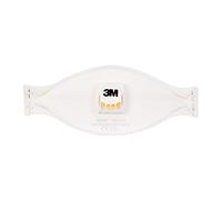3M Aura 9312+ Masque antipoussière pliable 3 panneaux - FFP1, avec soupape Coolflow™, 1 morceaux