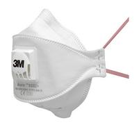 3M Aura™ 9332+ 9332+ Masque anti poussières fines avec soupape FFP3 D 10 pc(s) EN 149:2001, EN 149:2009 DIN 149:2001, DIN 149:2009