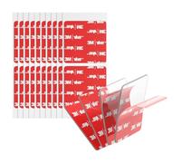 3M Autocollant Adhésives Double Face 4905 50 mm x 50 mm Lot De 20 Pastilles VHB Ultra-Résistantes Noir Épaisseur 0,6 Mm Carrées Pour Décoration De Voiture Maison Bureau Logos