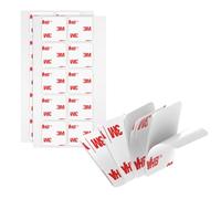 3M Autocollant Adhésives Double Face 4930 25 mm x 25 mm Lot De 20 Pastilles VHB Ultra-Résistantes Noir Épaisseur 0,6 Mm Carrées Pour Décoration De Voiture Maison Bureau Logos