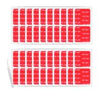 3M Autocollant Adhésives Double Face 50 mm x 50 mm Lot De 40 Pastilles