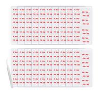 3M Autocollant Adhésives Double Face 50 mm x 50 mm Lot De 40 Pastilles