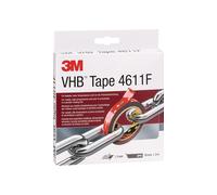 3M Bande adhésive de montage VHB Tape 4611F gris foncé longueur 3 m largeur 1...