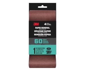 3M BELT4X361PK60 Sanding Belt Bande Abrasive, Marron