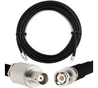 3m BNC mâle vers BNC femelle câble coaxial - HF400 Flexible 50 Ohm Câble d'extension (équivalent LMR400 UF UltraFlex) - for RF Antenne / HAM Radio / CB / Wireless