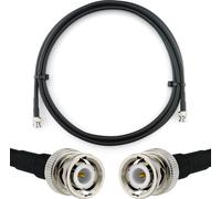 3m BNC mâle vers BNC mâle Câble coaxial - Câble d'extension HF-240 (équivalent LMR 240) 3 mètres de câble cavalier (50 ohms) - Câble d'antenne pour HAM Radio CB Radio WIFI Antenne