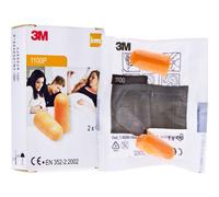 3M Bouchons d’oreilles Anti-Bruit en mousse polyuréthane 2 paires