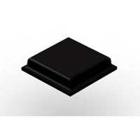 3M Bumpon SJ5007 noir / Largeur : 10,5mm Hauteur : 2,5mm x3000 morceau