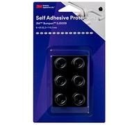 3M Bumpon SJ5009BL Butées adhésives Mini-pack, Noire