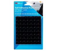 3M Bumpon SJ5012 – Noir – Blister 56 pièces – 12,7 x 3,5 mm