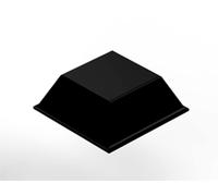 3M Bumpon SJ5023 noir / Largeur : 20,6mm Hauteur : 7,6mm x1000 morceau