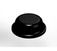 3M Bumpon SJ5076 noir / largeur : 8,0mm hauteur : 2,8mm x3000 morceau