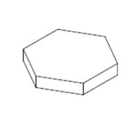 3M Bumpon SJ5202 marron clair/ largeur : 11,0mm hauteur : 1,6mm x3000 morceau