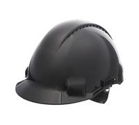 3M Casque 3M, Uvicator, à cliquet, ventilé, bandeau en plastique, noir, G3000NUV-SV