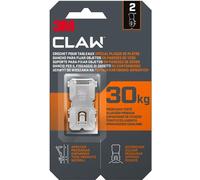3M CLAW™ Crochet de presse manuel pour plaques de plâtre, pack de 2, capacité de charge 30 kg