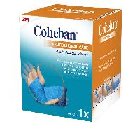 3M Coheban Bande Élastique Cohésive Bleu 70mm x 3m
