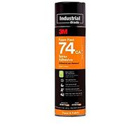 3M Colle aérosol 74 spécial mousses souples, Orange Clair, 500 mL