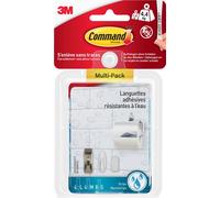 3M Command Bath Strips Multipack (S/M/L) résistant à l'eau