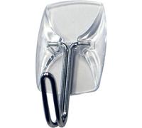 3M COMMAND Crochet clear - Pointe en metal - Petit modele
