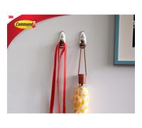 3M Command Crochet en métal 'Classic', taille M, argent