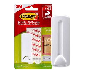 3M Command - Crochet pour Cadre avec Bandes Adhésives - 75 x 25 mm (Import Royaume Uni)