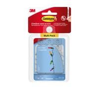 3M Command™ Kit de clips de décoration transparents