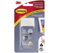 3M COMMAND Languettes de fixation - Grand modèle - Blanc