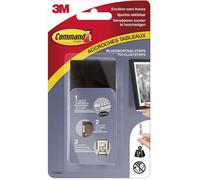 3M Bandes de montage d'images Command noir — 4 paires
