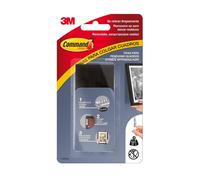 3m Command Languettes De Fixation, Taille: L, Noir Capacit...