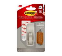 3M Command Medium Crochet métallique 'Modern Reflection', MR02-BN x6 morceau
