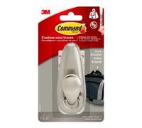 3M Crochet en métal 'Classic', taille L, argent