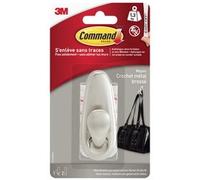 3M Crochet en métal 'Classic', taille M, argent