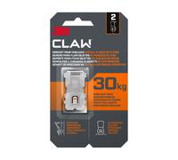 3M™Crochet pour tableaux spécial plaque de plâtre 3M™ CLAW 30 kg, 2 crochets Métal