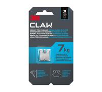 3M™Crochet pour tableaux spécial plaque de plâtre 3M™ CLAW 7 kg, 2 crochets Métal