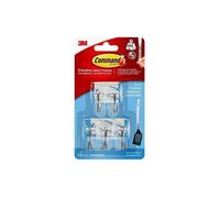 3M Crochet transparent avec pointe metal - Petit Modele