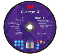 3M Cubitron 3 disque à ébarber, 230 mm, 7,0 mm, 22,23 mm, 36+, type 27 # 98291 x10 morceau