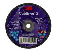 3M Cubitron 3 Disque à tronçonner, 75 mm, 1 mm, 6,35 mm, 60+, type 41 #90230 x25 morceau