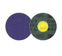 3M Cubitron 3 Roloc disque fibre 1182C, 50 mm, 80+ x200 morceau