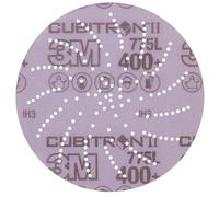 3M Cubitron II Hookit Disque pour film 775L, 125 mm, 400+, multihole #05058 x50 morceau