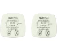 3M D7935 Secure Click Partikel-Einlegefilter D7935 P3 R Filtre à particules 4 pc(s)