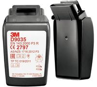 3M D9035 Secure Click Filtre à particules 2 pc(s)